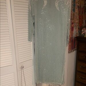 Sparkling Long Sleeve Sequin Dress